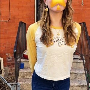 Afends Daisy Baby Quarter Sleeve Top